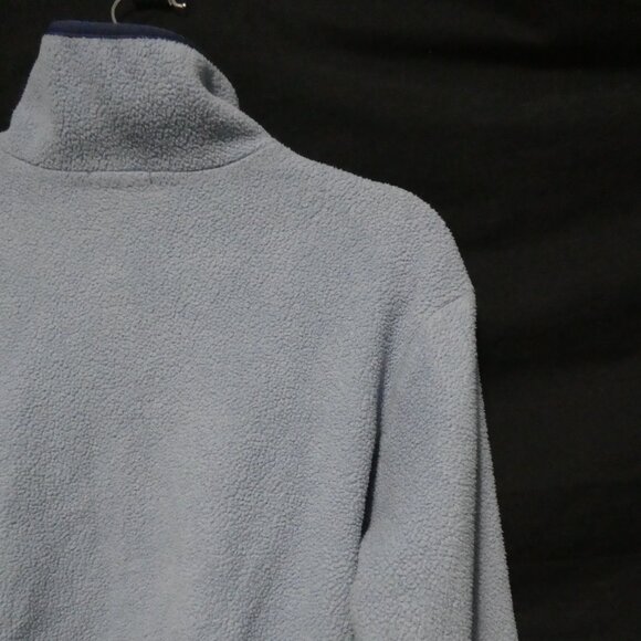 ROOTS | medium | Vintage Light Blue Fleece | 1/4 Zip-Up | Sleeve Pocket | EUC - Picture 13 of 16
